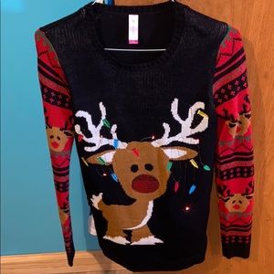 Light up Christmas sweater..